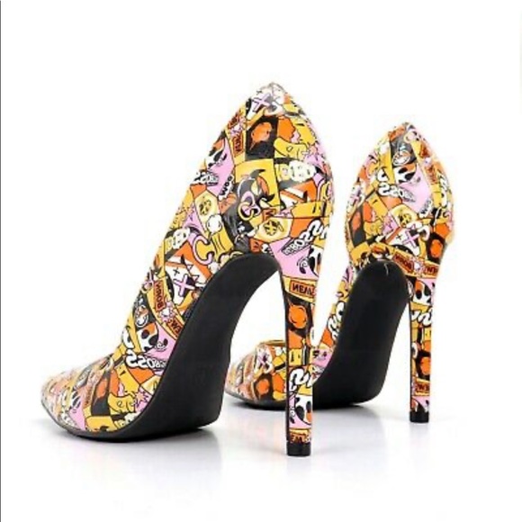 Yellow comic pump - Picture 9 of 10